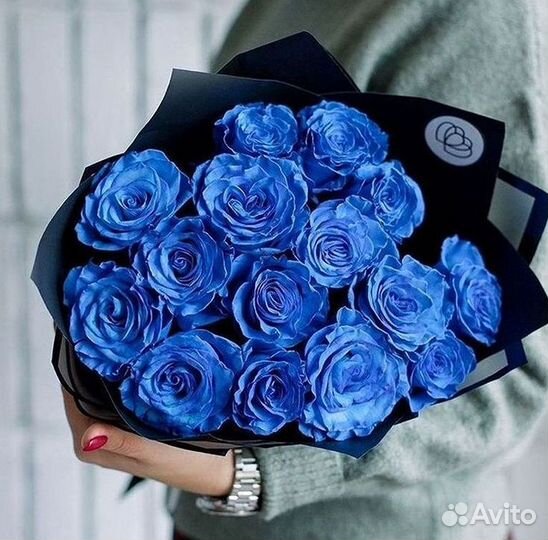 Синие розы с доставкой