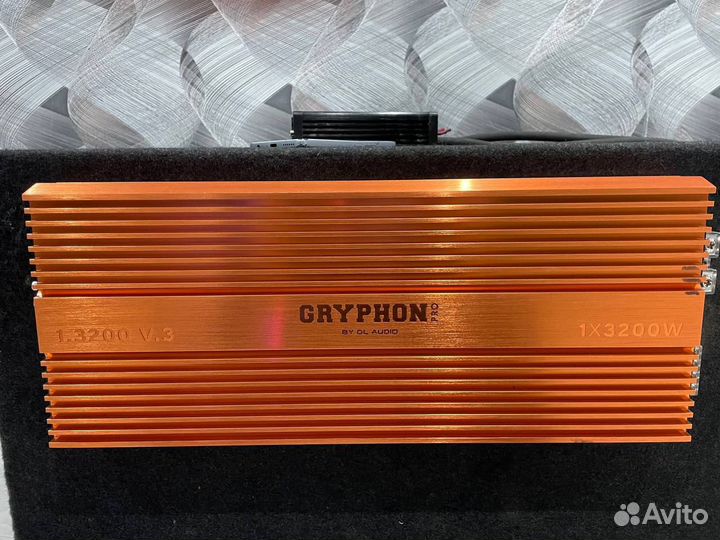 Сабвуфер 3000 watt Dynamic State и усилитель