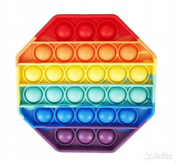 Pop it Fidget - антистресс Залипательные пузырьки