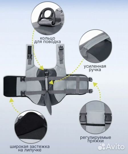 Спасательный жилет для собак
