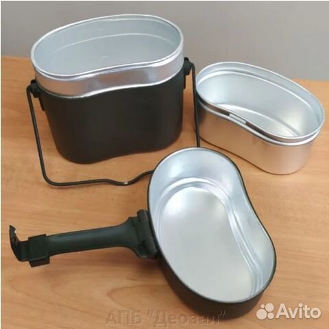 Котелок солдатский вдв комбинированный 3 предмета