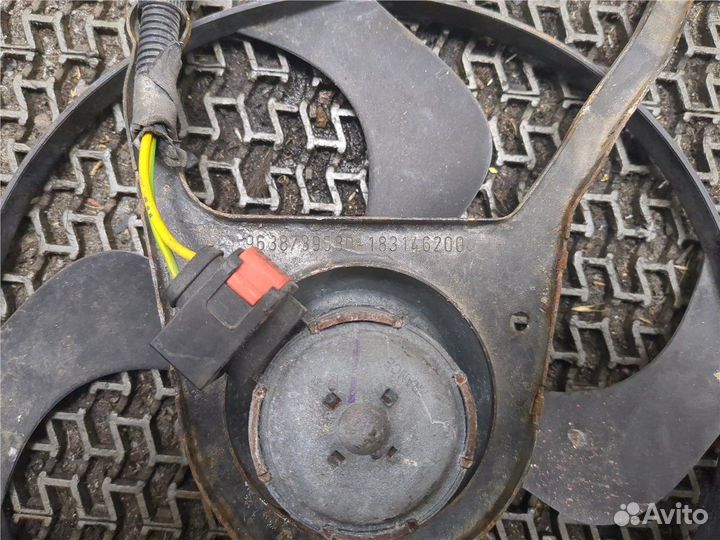 Вентилятор радиатора Citroen C3, 2004