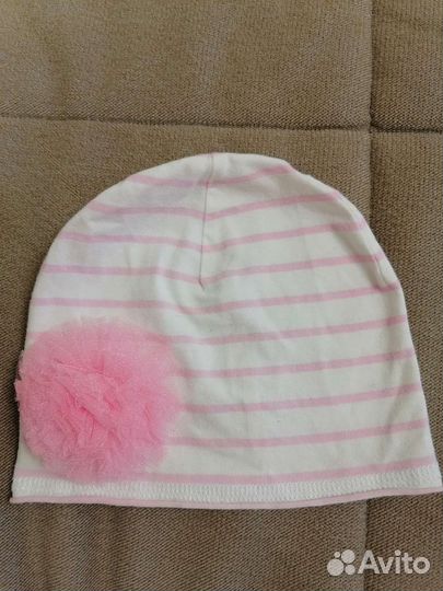 Летняя шапочка для девочки размер 46