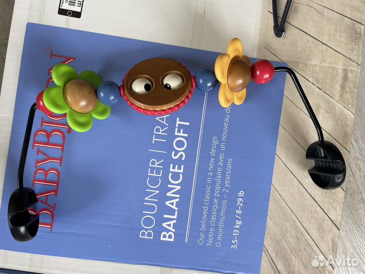 Babybjorn шезлонг игрушка весёлые глазки оригинал