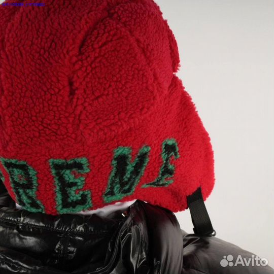 Шапка ушанка Supreme Shearling Trooper (Арт.52672)