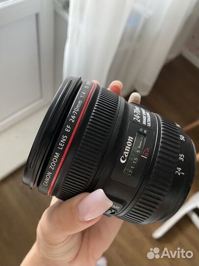 Объектив canon EF 24 70 f/4L IS USM