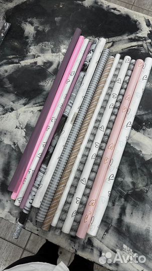 Упаковка в рулонах для магазина цветов и подарков