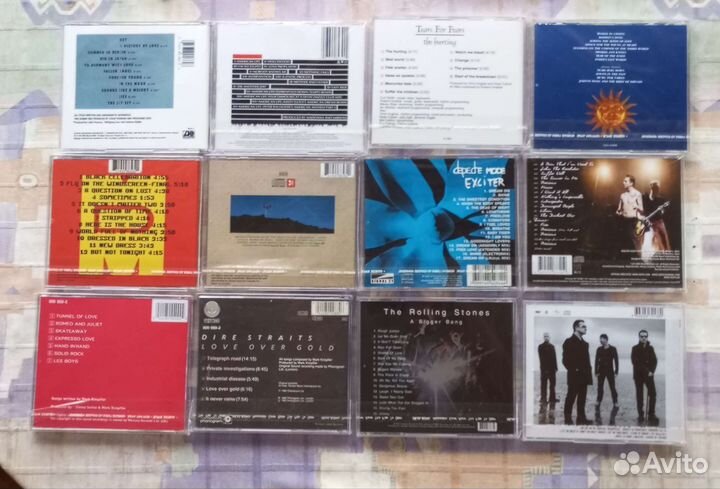 CD синтипоп/рок русские издания