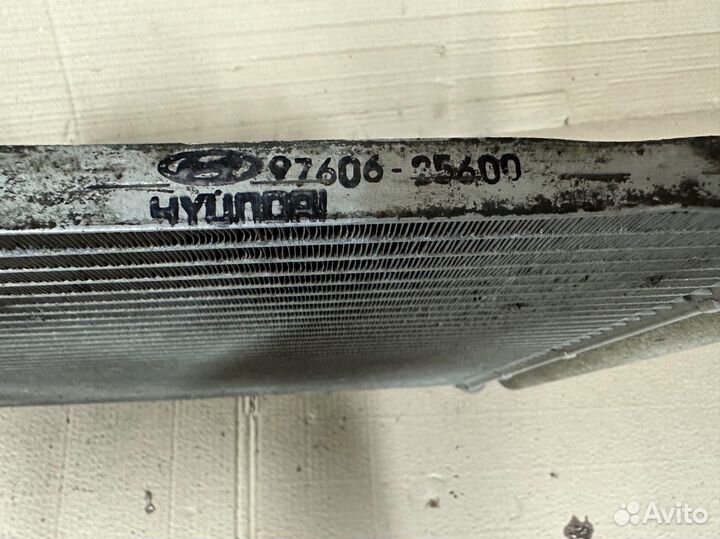 Радиатор кондиционера Hyundai Accent G4EB