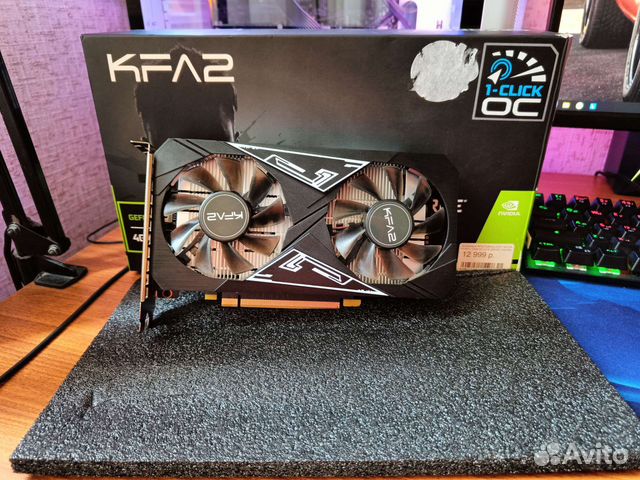 Видеокарта kfa2 gtx 1650 4gb 6gddr купить в Самаре | Электроника | Авито