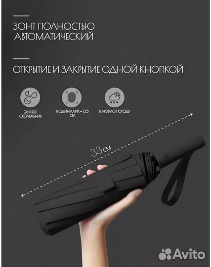 Зонт автомат. Унисекс