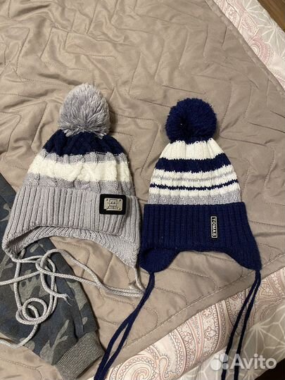 Шапка для мальчика 1,5-3 года