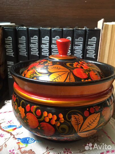 Гжель хохлома посуда СССР