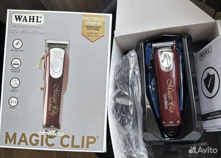 Машинка wahl magic clip cordless