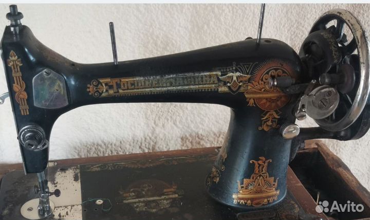 Раритет СССР Госшвеймашина Швейная машина 1924