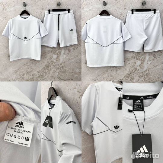 Костюм шорты и футболка adidas