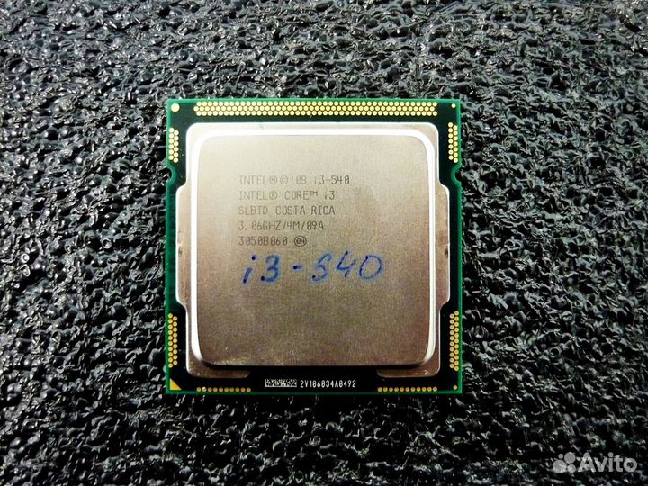 Intel Core i3-540 (LGA 1156, 2/4core, 3.066GHz)