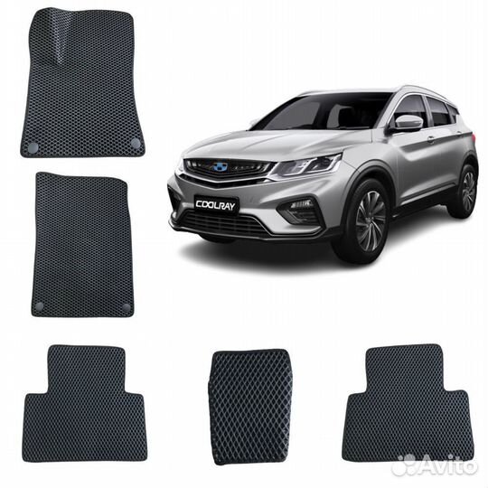 3-D коврики EVA / эва / ева на Geely Coolray