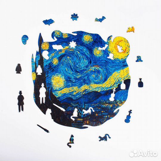 Деревянный пазл 