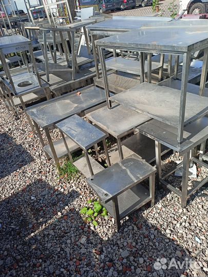 Столы из нержавейки бу