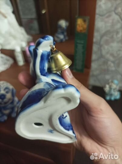 Статуэтки фарфоровые собаки