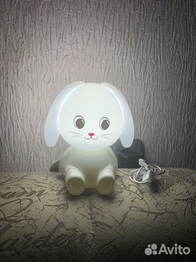 Светильник- ночник зайчик