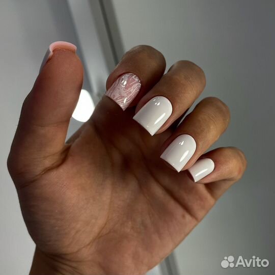 Маникюр наращивание педикюр
