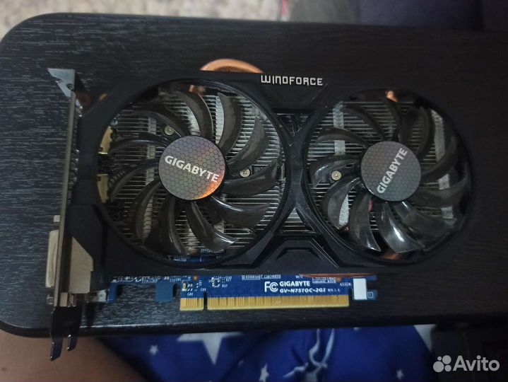 Видеокарта gtx 750ti 2gb
