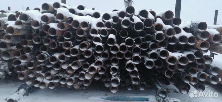 Труба 114-1220 б/у с демонтирована