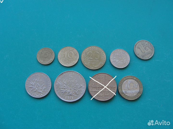 Монеты стран Западной Европы