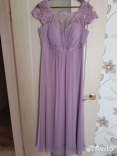 Вечернее платье в пол 48 размер