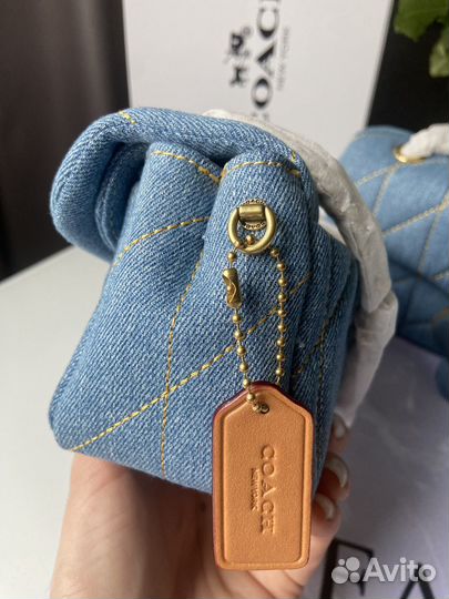 Сумка Coach Tabby Shoulder джинса новая