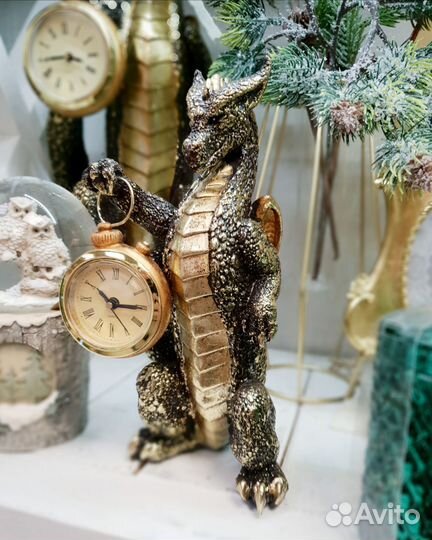 Часы интерьерные, Попугай