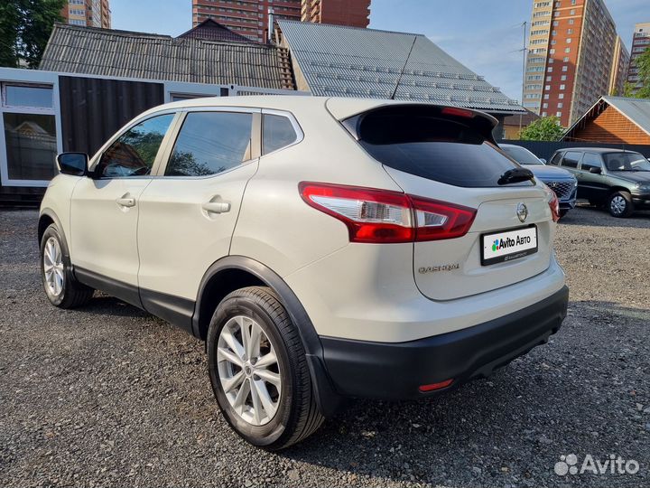 Nissan Qashqai 2.0 CVT, 2016, 69 000 км