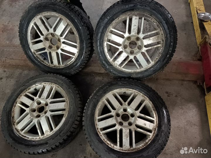 Колеса в сборе 205/55 R16,зима б/у, форд фокус 2