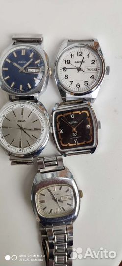 Часы ракета ссср(хром)