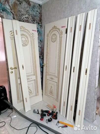 Двери межкомнатные с патиной