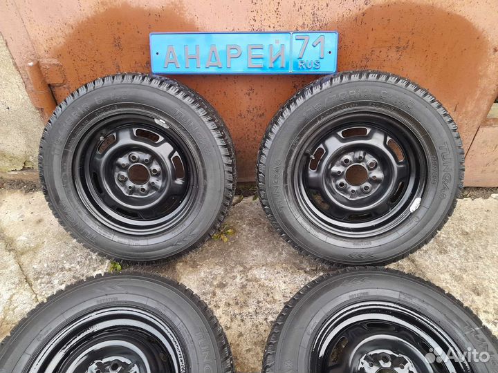 Колёса в сборе на Ваз R-13