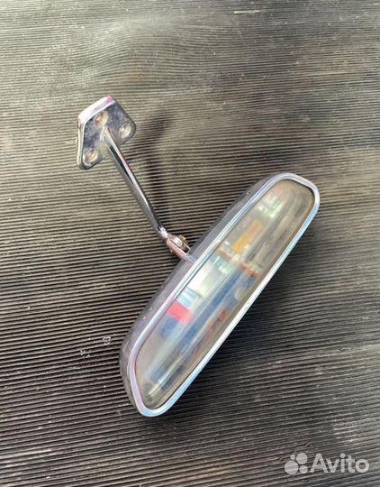 Зеркало Хром заднего вида салонное Волга газ-21