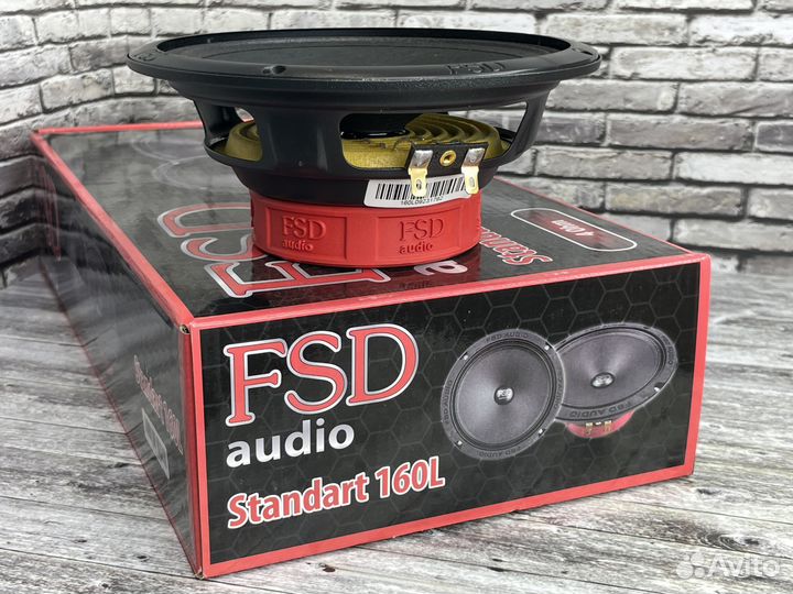 Колонки автомобильные fsd Standart 160L 16,5 см