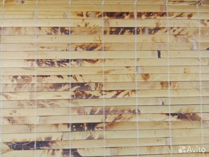 Полотна из натурального бамбука