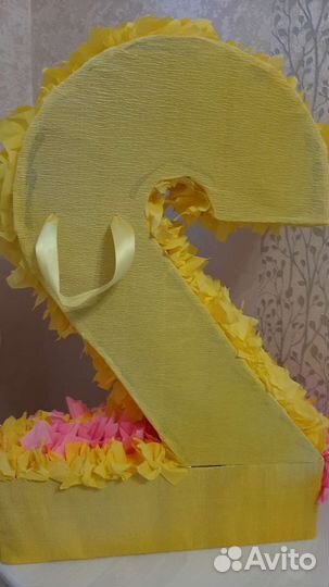 Цифра 2 на день рождения