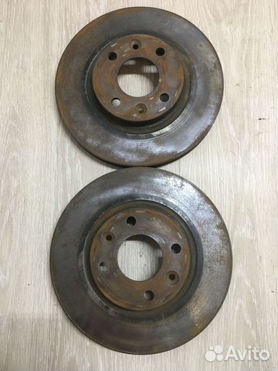 Тормозной диск перед Renault logan 2