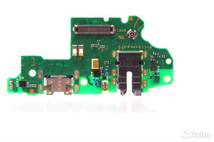 Шлейф Honor 10 Lite/P Smart 2019 (плата) + разъем