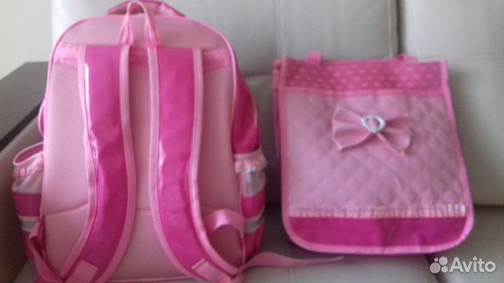 Школьный рюкзак и сумка для обуви Winx