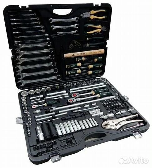 Набор инструментов Форс 180, 142 профес, новый