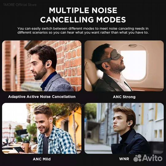 Беспроводные наушники Xiaomi 1More EVO Оригинал