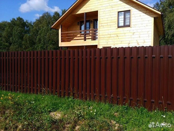 Металлический забор