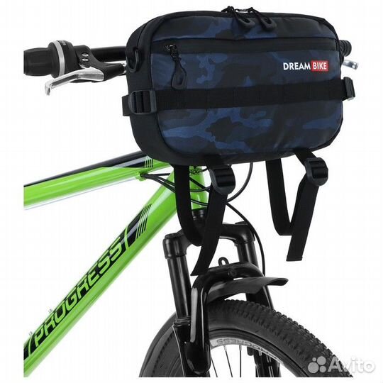 Велосумка на руль dream bike, цвет синий