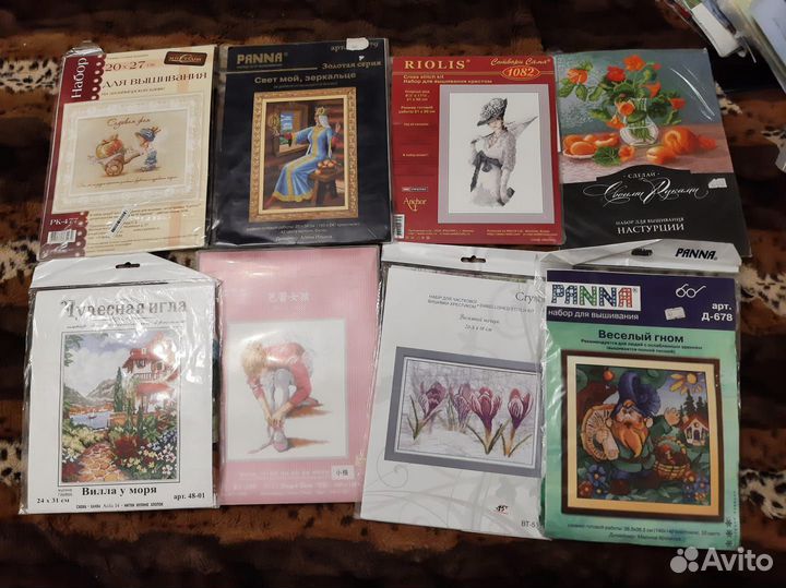Наборы для вышивки крестом